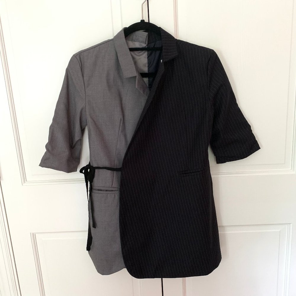 Simida Star Wrap Bi-Color Blazer